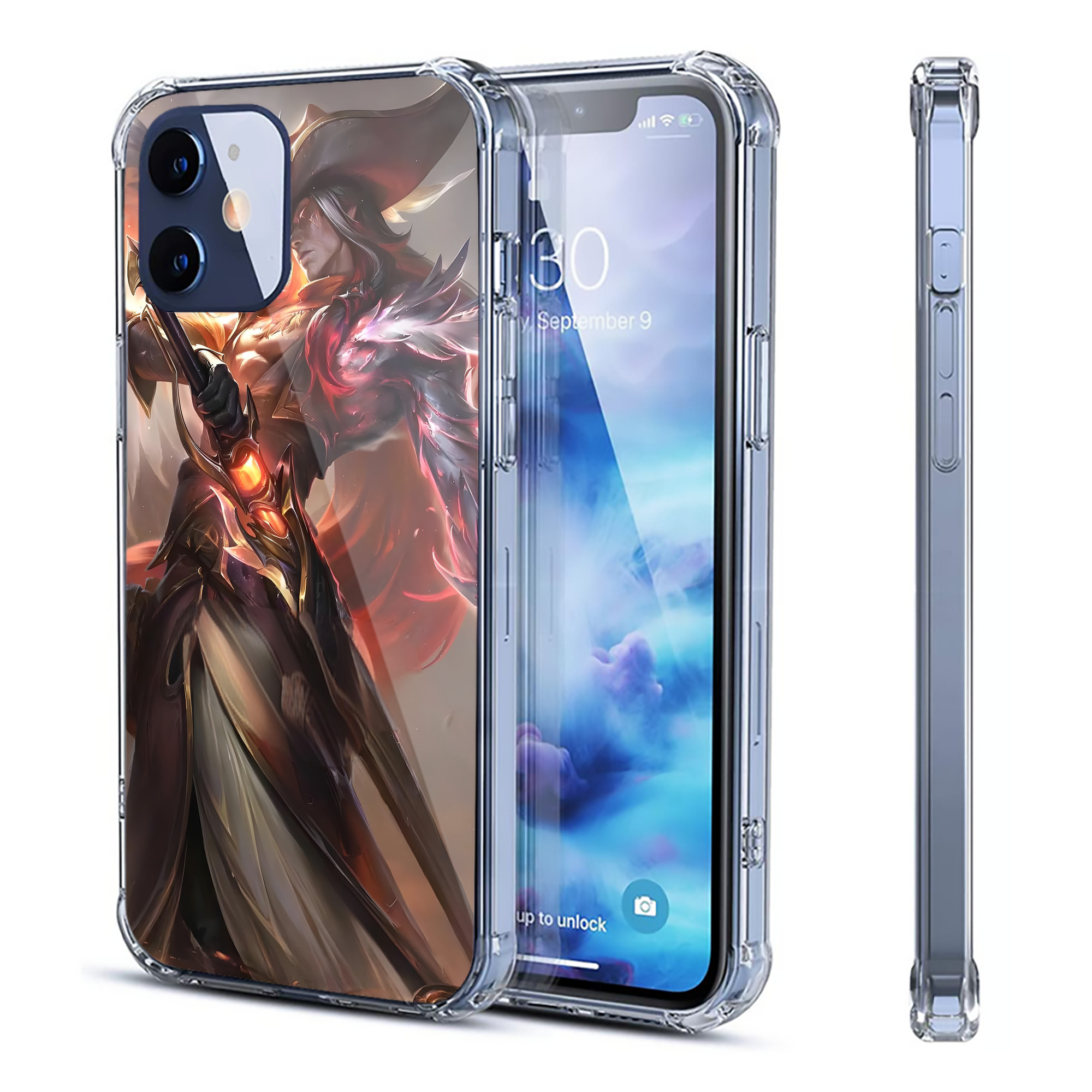 （画像用） リーグ・オブ・レジェンド League of Legends LOL 【iPhone 12シリーズ対応】透明スマホケース（クリアソフトケース）